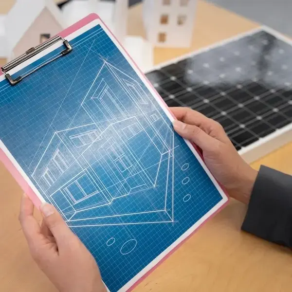 Plan d'installation photovoltaïque